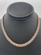 14K Gold- Diamond Miami Cuban Rose Gold Chain (52.1 Grams) Fantastic NYC