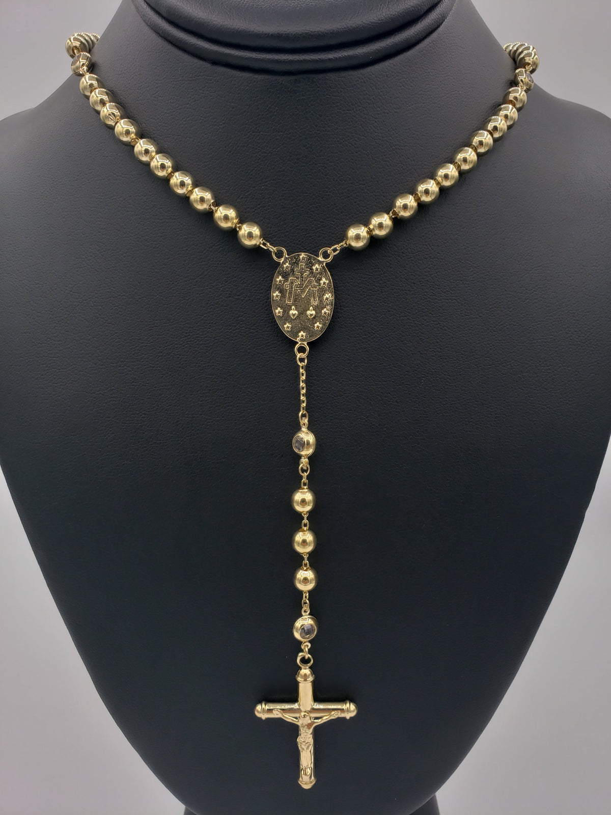 14K Gold- Rosary Chain Fantastic NYC