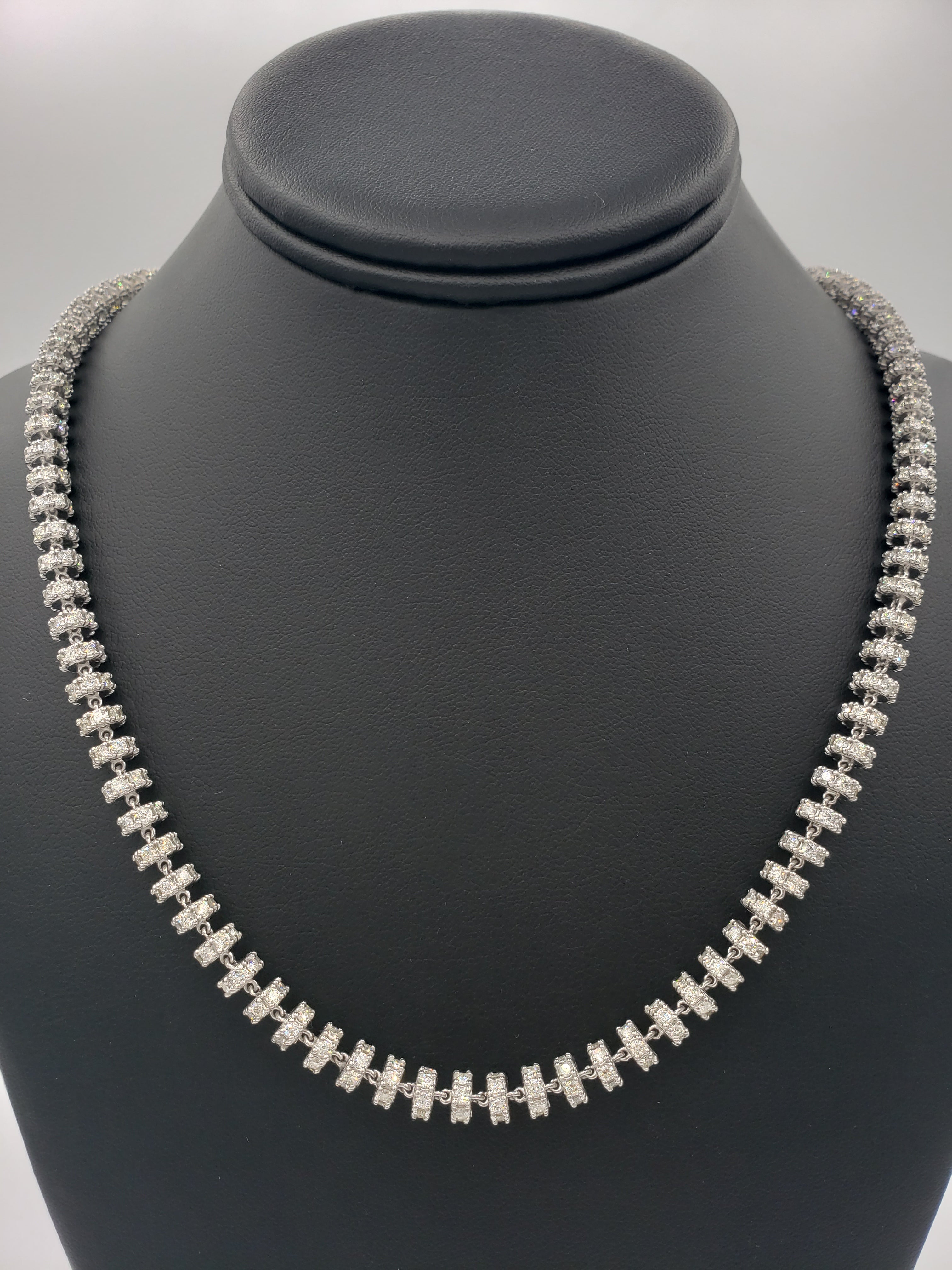 14K Gold- Diamond Disc Chain | 94.37 Grams Fantastic NYC