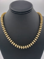 14K Gold- Diamond Disc Chain | 136 Grams Fantastic NYC