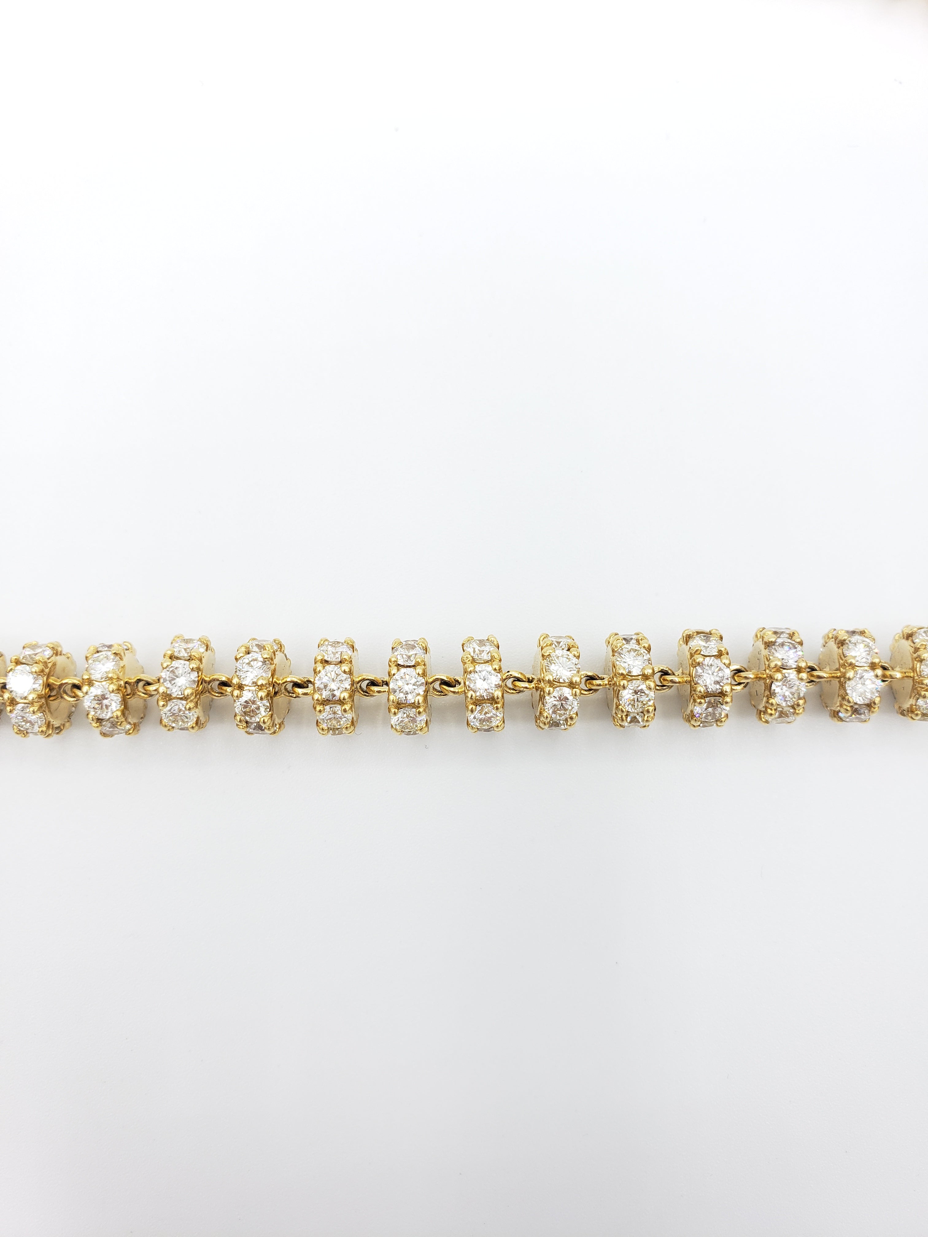 14K Gold- Diamond Disc Chain | 136 Grams Fantastic NYC