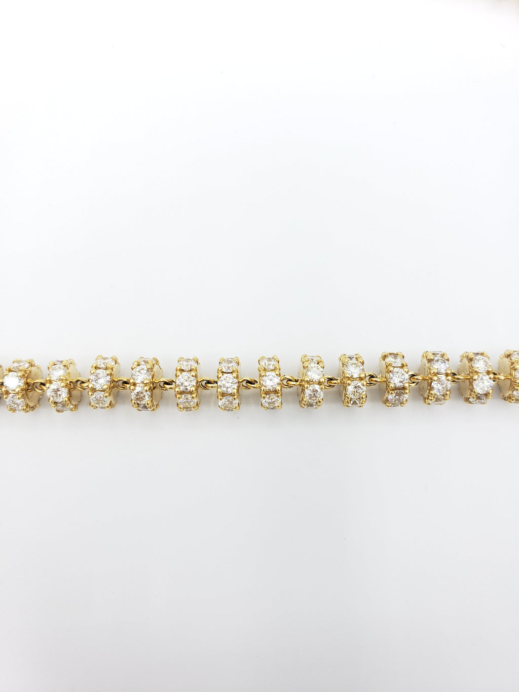 14K Gold- Diamond Disc Chain | 136 Grams Fantastic NYC