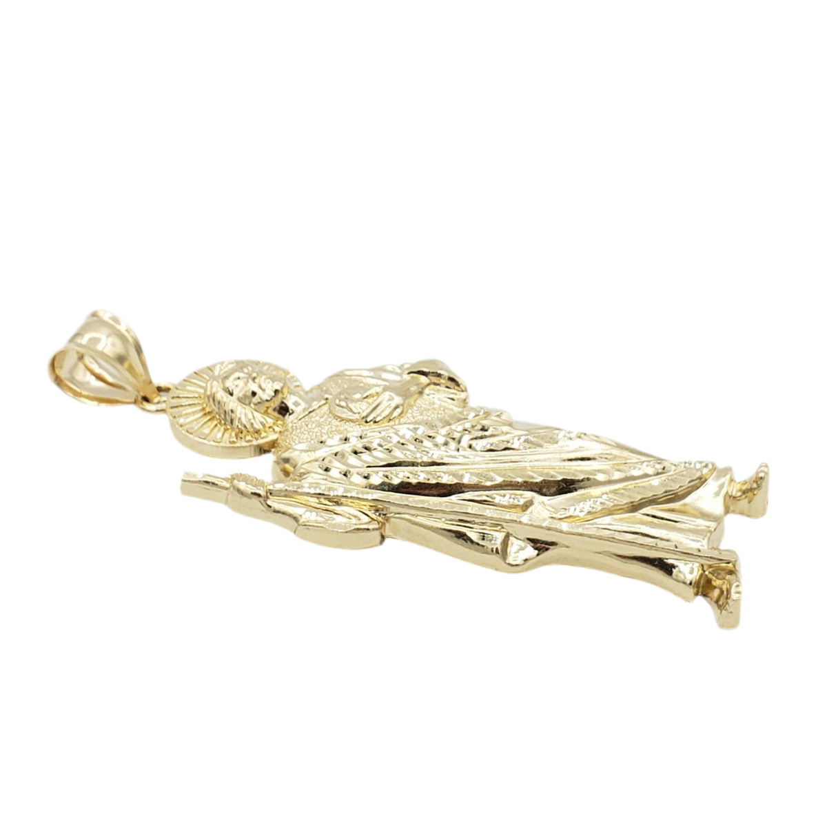 14K Gold- Saint Jude Pendant Fantastic Jewelry NYC