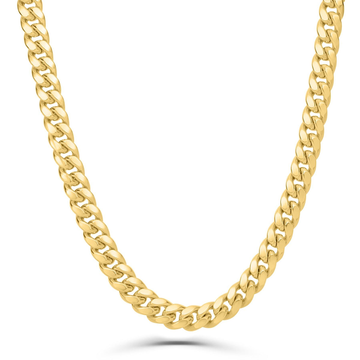 10K Yellow Gold  Miami Cuban Link Chain Fantastic Jewelry NYC