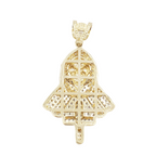 14K Gold- Skull Cross Pendant Fantastic Jewelry NYC