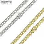 925 Sterling Silver Baguette CZ Encrusted Curb Chain or Bracelet Fantastic NYC