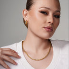 925 Sterling Silver Barrel Crystal Chain Fantastic NYC