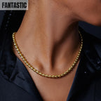 925 Sterling Silver Barrel Slash Chain Fantastic NYC
