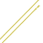Gold Plated Bead 150 Chain 1.5mm - CH112 GP | Silver Palace Inc.  #plating_gold