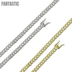 925 Sterling Silver CZ Encrusted Curb Chain or Bracelet Fantastic NYC