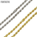 Cadena o pulsera de plata de ley 925 con circonitas engastadas