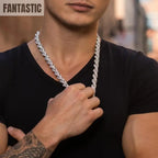 925 Sterling Silver CZ Encrusted Rope Chain or Bracelet Fantastic NYC
