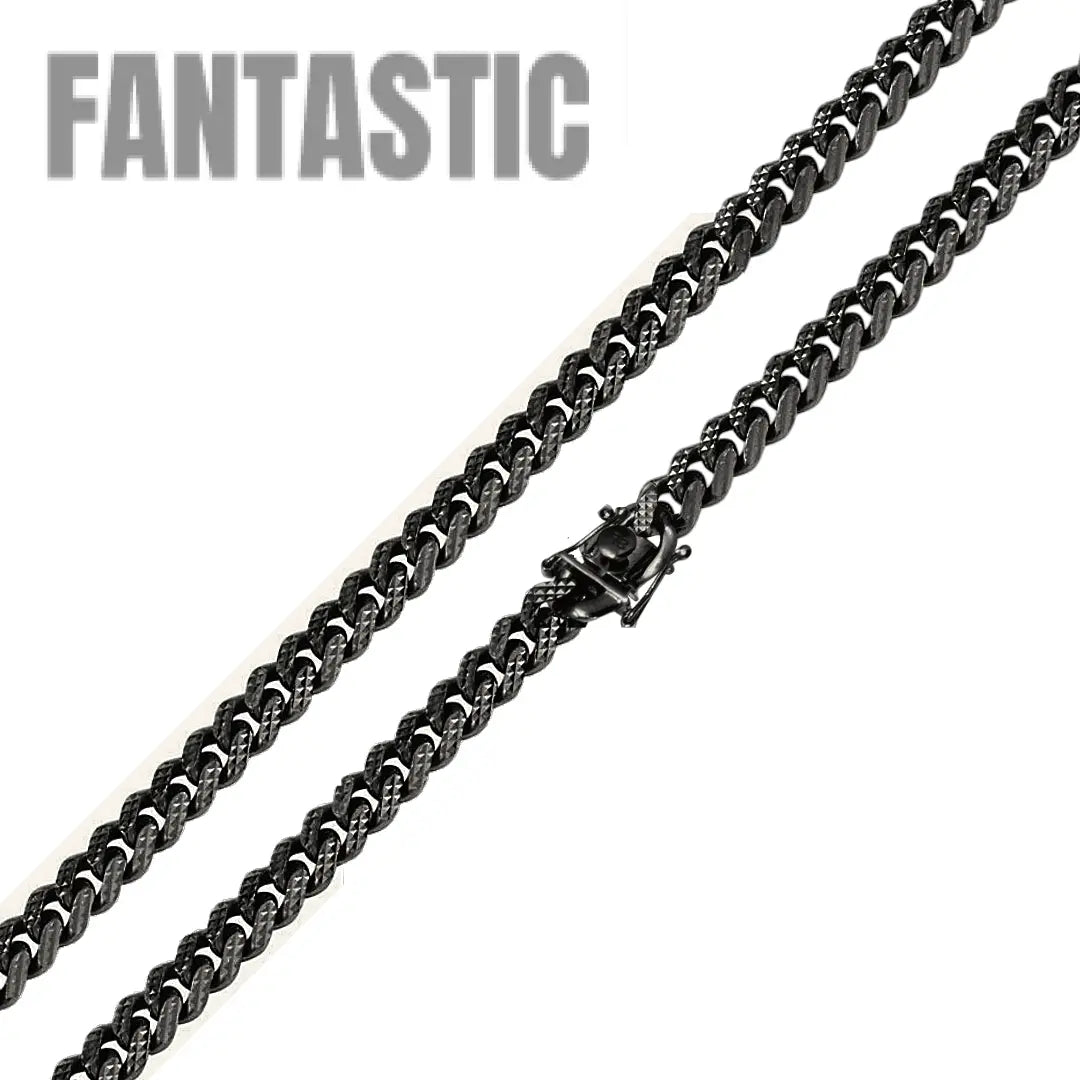 925 Sterling Silver Curb Pyramid Pave Box Lock Chain or Bracelet Fantastic NYC