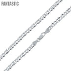 925 Sterling Silver Diamond Cut Bird Eye Curb Chain Fantastic NYC