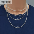 925 Sterling Silver Diamond Cut Dapped 4 Sided Forzatina Chain Fantastic NYC
