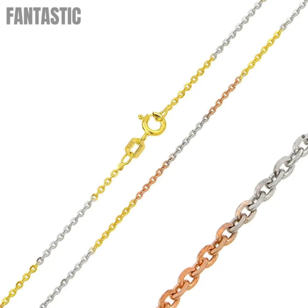 925 Sterling Silver Diamond Cut Edge Rolo Chain Fantastic NYC
