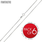 925 Sterling Silver Diamond Cut Greek Box Chain Fantastic NYC