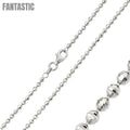 Cadena Jianzhi de plata esterlina 925 con corte diamante