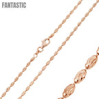 925 Sterling Silver Diamond Cut Oval Curved Bead Chain Fantastic NYC