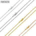 925 Sterling Silver Diamond Cut Round Rolo Chain Fantastic NYC
