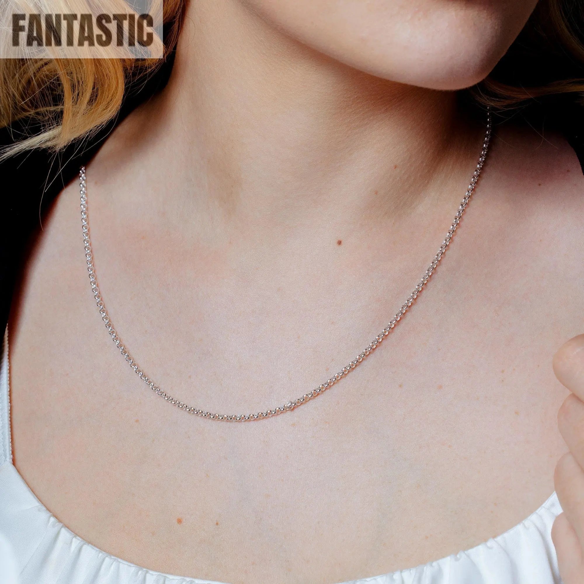 925 Sterling Silver Diamond Cut Round Rolo Chain Fantastic NYC