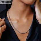 925 Sterling Silver Diamond Cut Slash Round Box Chain Fantastic NYC