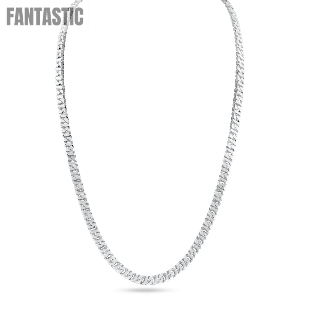 Dollar Cuban Chain 4.3mm - VGC26 | Silver Palace Inc. #plating_basic non-plated