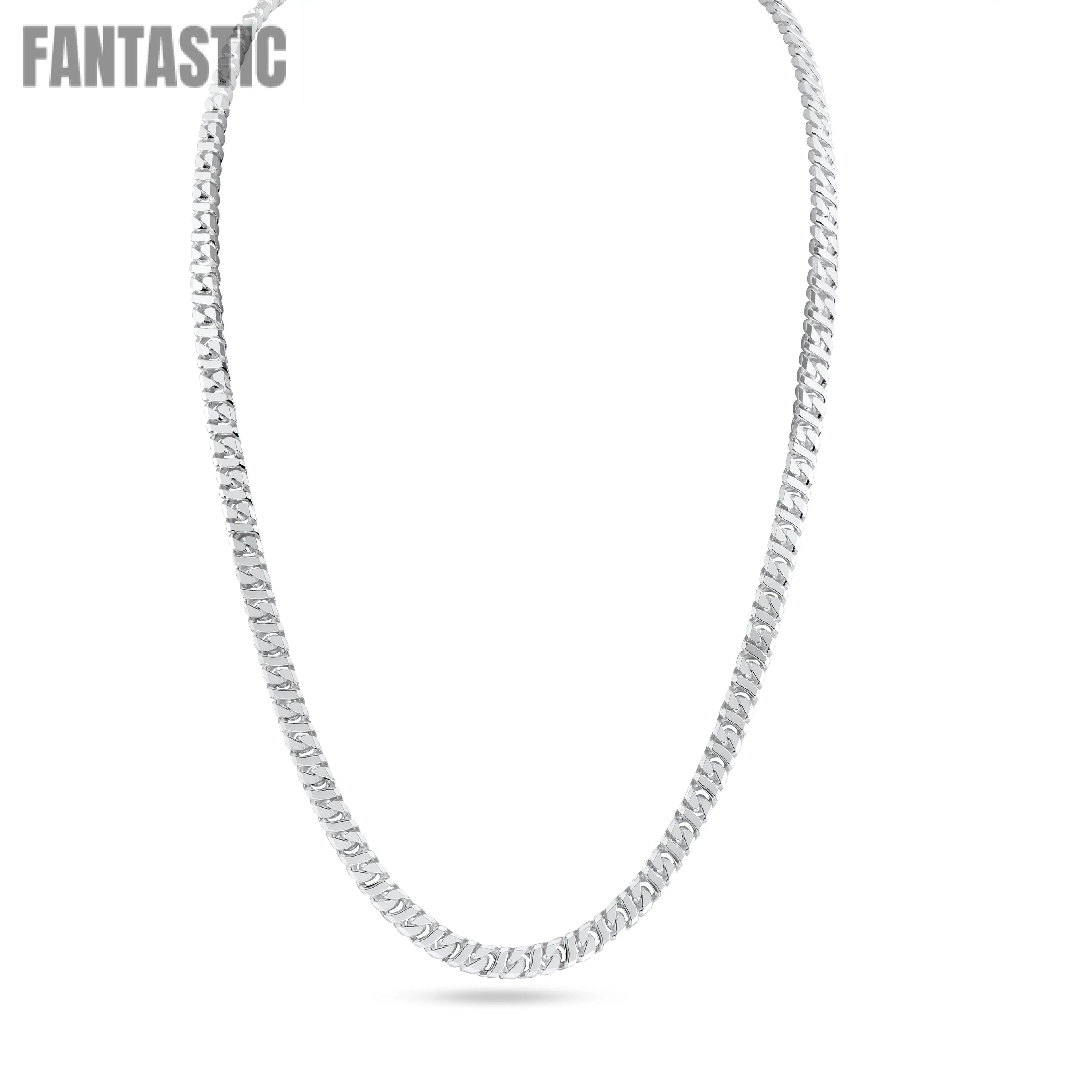 Dollar Cuban Chain 4.3mm - VGC26 | Silver Palace Inc. #plating_basic non-plated