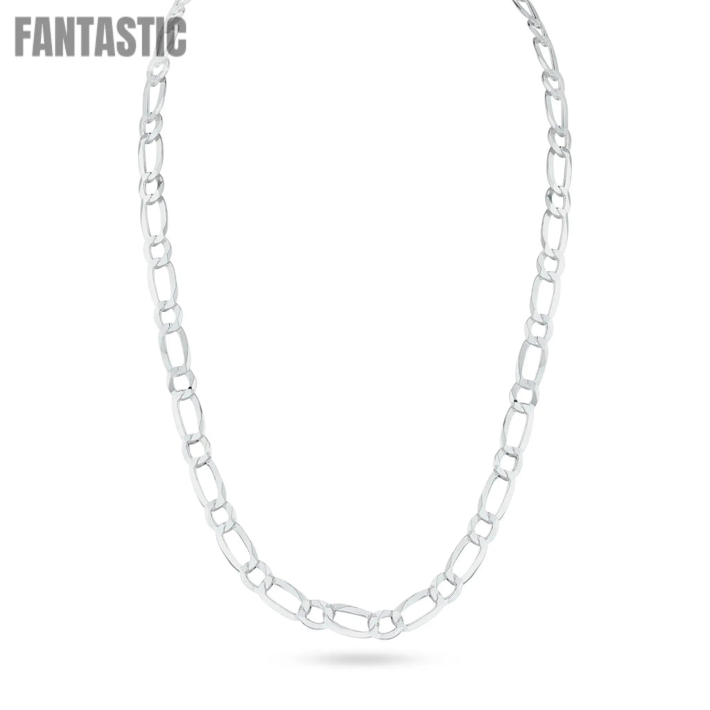 925 Sterling Silver Figaro 1+1 Chain or Bracelet Fantastic NYC