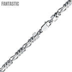 925 Sterling Silver Figaro Franco Chain or Bracelet Fantastic NYC
