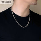 925 Sterling Silver Figaro Franco Chain or Bracelet Fantastic NYC