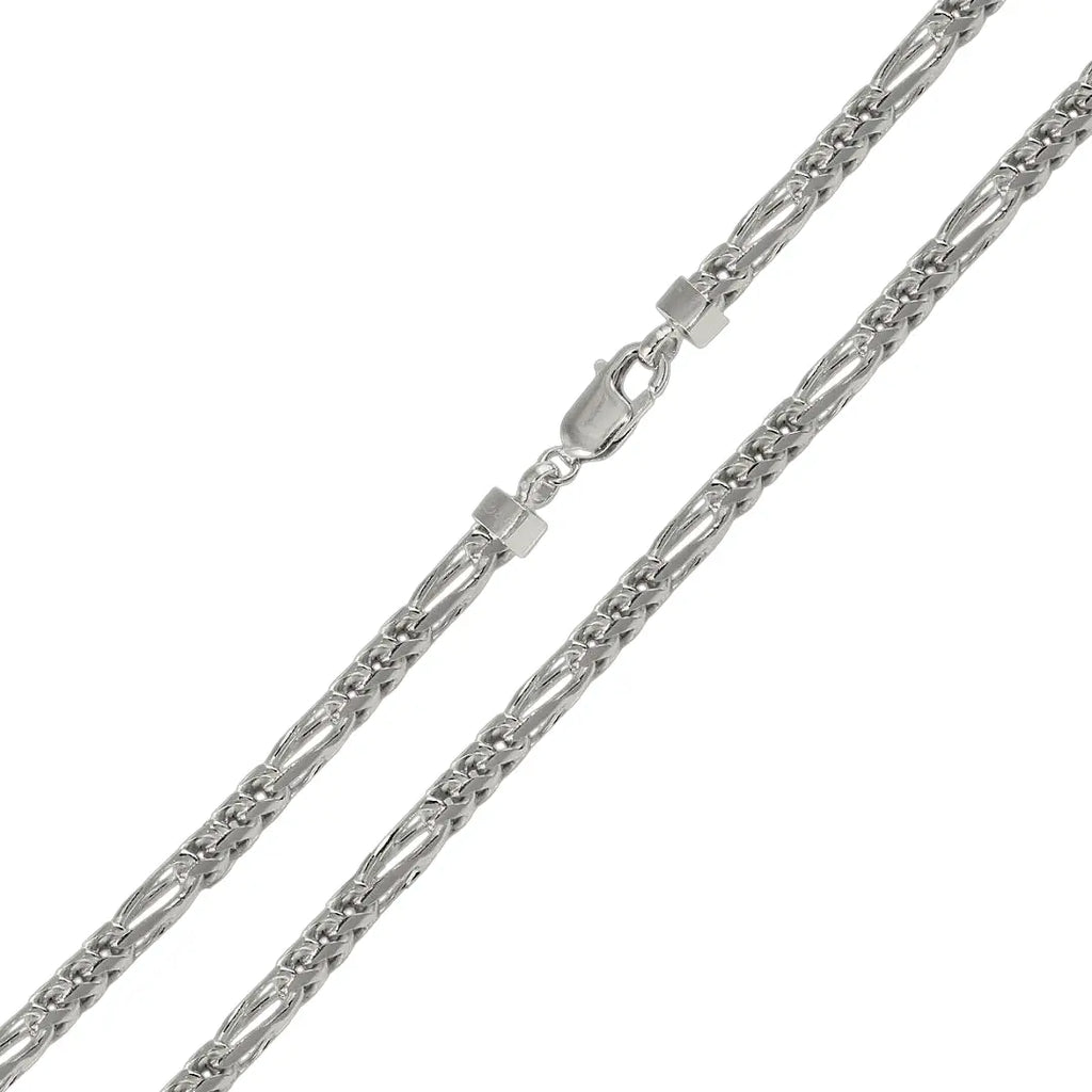 925 Sterling Silver Figaro Franco Chain or Bracelet Fantastic NYC