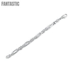 925 Sterling Silver Figarope Milano Chain or Bracelet Fantastic NYC
