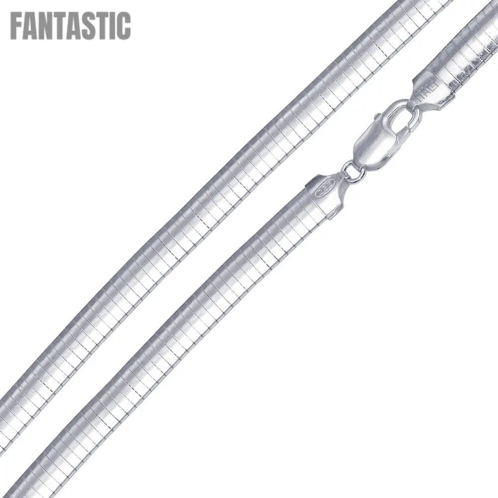 Flat Omega 040 Chain 5.0mm - CH804 | Silver Palace Inc.
