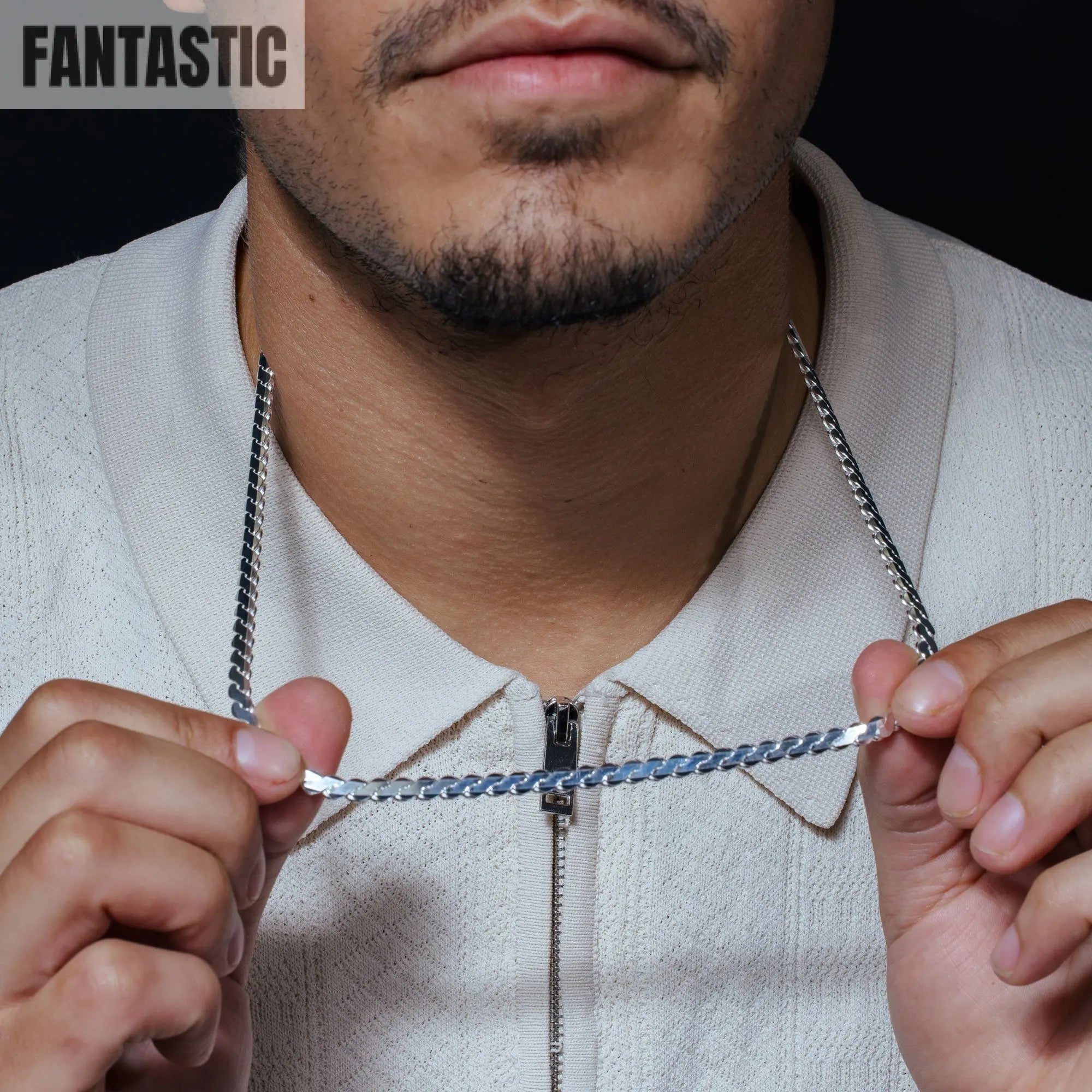 925 Sterling Silver Flat Rope Chain Fantastic NYC