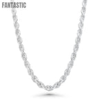 925 Sterling Silver Flex Rope Chain or Bracelet Fantastic NYC