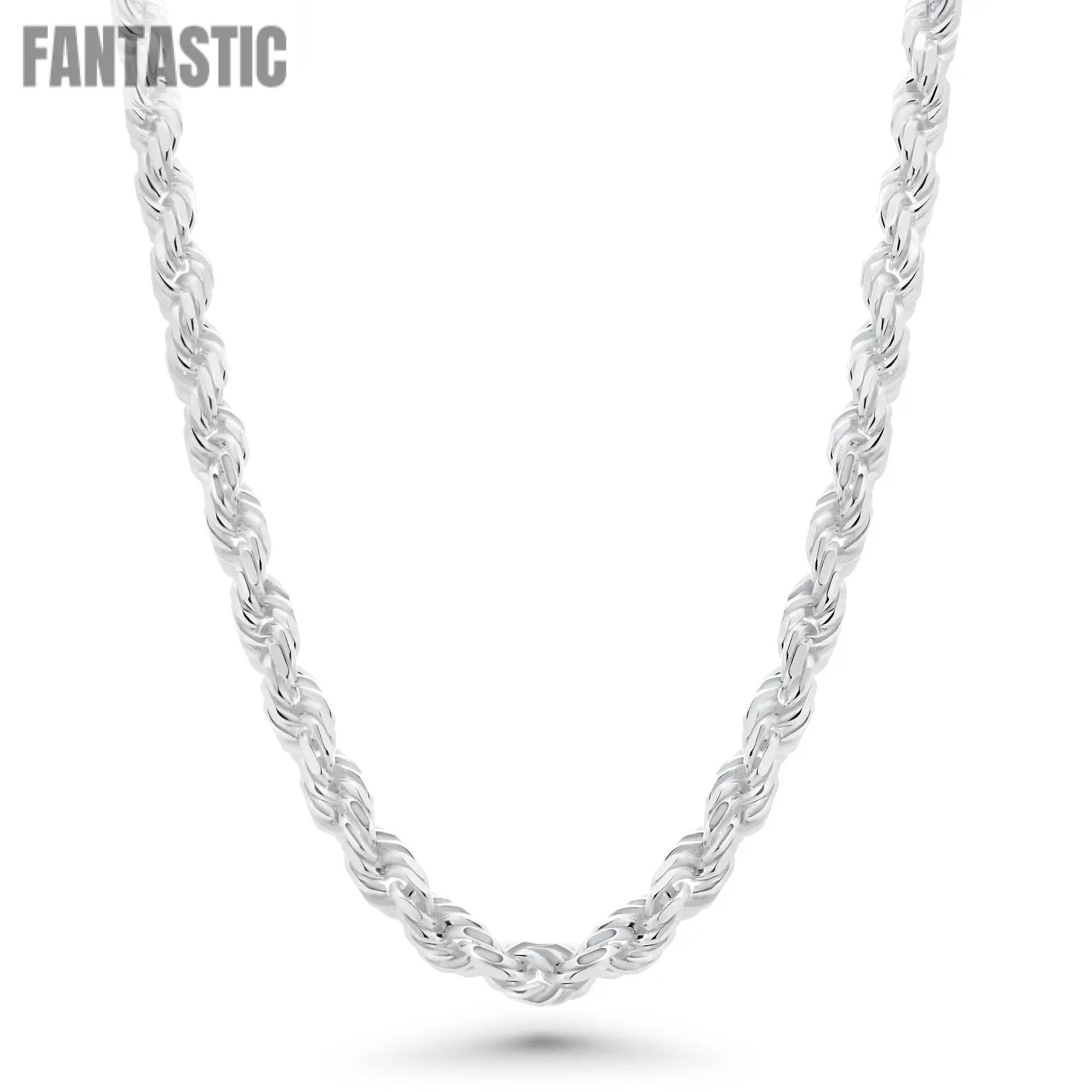 925 Sterling Silver Flex Rope Chain or Bracelet Fantastic NYC