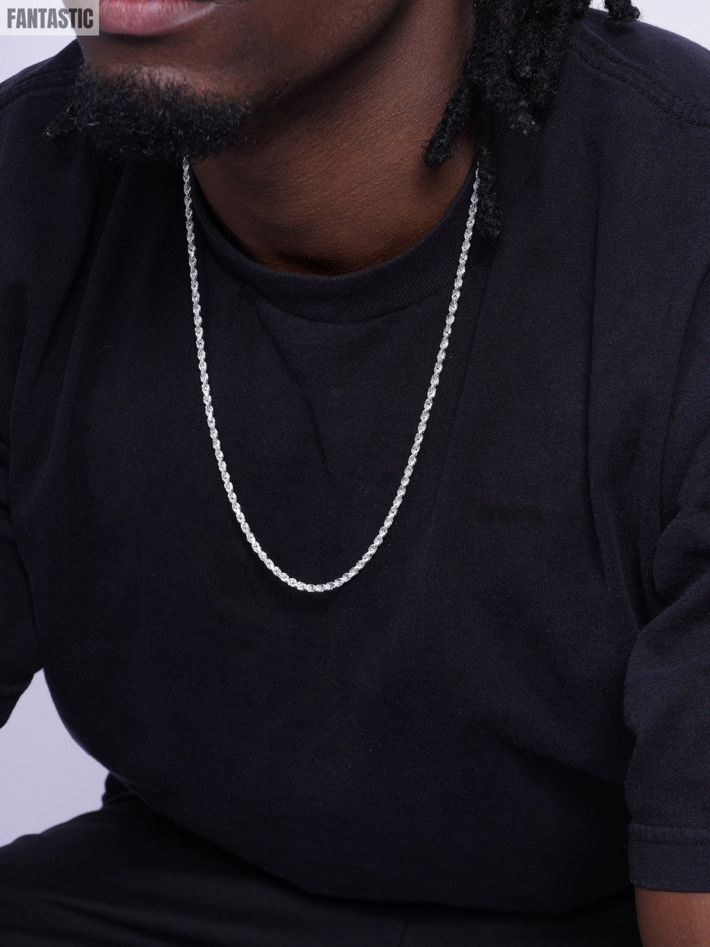 925 Sterling Silver Flex Rope Chain or Bracelet Fantastic NYC