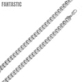 925 Sterling Silver Hollow Curb Chain or Bracelet