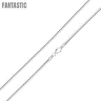 925 Sterling Silver Hollow Round Snake Chain Fantastic NYC