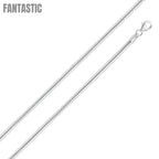 925 Sterling Silver Hollow Round Snake Chain Fantastic NYC