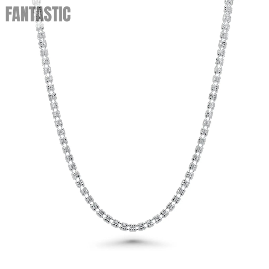 925 Sterling Silver Ice 4 Sided Diamond Cut 180 3.6mm Chain or Bracelet - CH842 Fantastic NYC