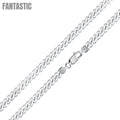 Cadena o pulsera cubana de Miami de plata de ley 925 ligera