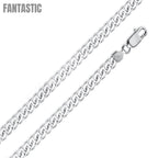 925 Sterling Silver Light Weight Miami Cuban Chain or Bracelet Fantastic NYC