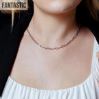 925 Sterling Silver Oval Paperclip Link Chain or Bracelet Fantastic NYC