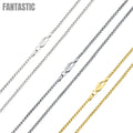 925 Sterling Silver Round Box Chain