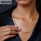 925 Sterling Silver Round Box Chain Fantastic NYC