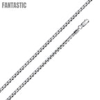 925 Sterling Silver Round Box Chain Fantastic NYC
