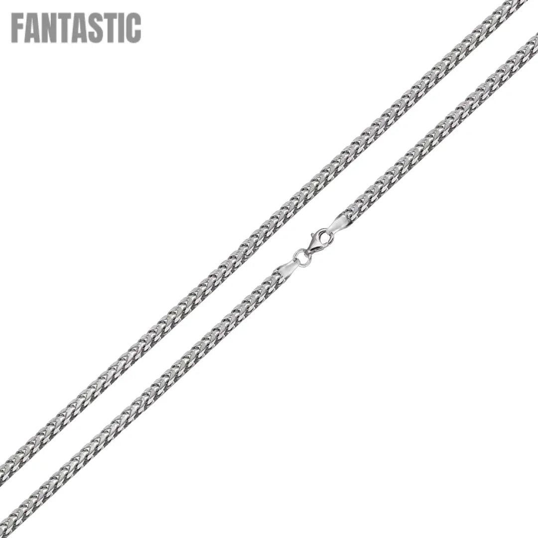 925 Sterling Silver Round Franco Chain Fantastic NYC