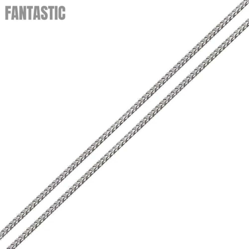 Silver 925 Rhodium Plated Franco Chain 1.7mm - CH939 RH | Silver Palace Inc. #plating-rhodium